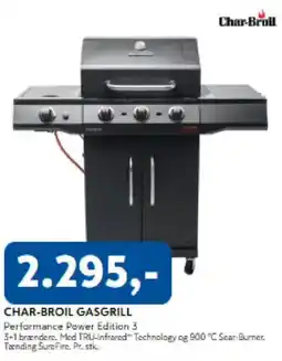 Davidsen Char-Broil gasgrill performance power edition 3 tilbud