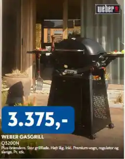 Davidsen Weber gasgrill q3200n tilbud