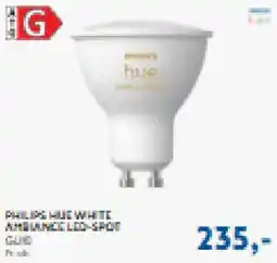 Davidsen Philips Hue White Ambiance Led-Spot G U10 tilbud