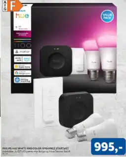 Davidsen Philips Hue White and Color Ambiance Start Set tilbud