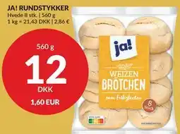 Nielsen's Discount JA! RUNDSTYKKER tilbud