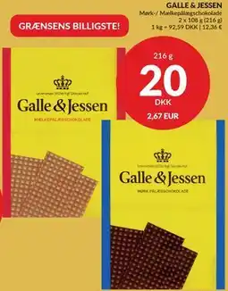 Nielsen's Discount GALLE & JESSEN tilbud