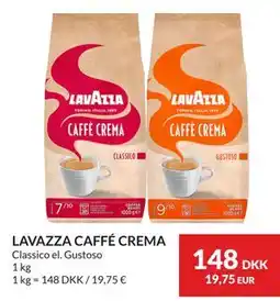Nielsen's Discount LAVAZZA CAFFÉ CREMA tilbud