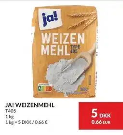 Nielsen's Discount JA! WEIZENMEHL tilbud