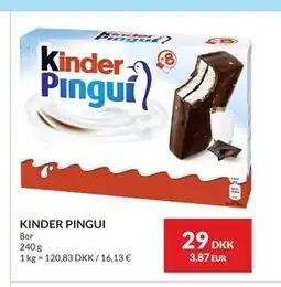 Nielsen's Discount KINDER PINGUI tilbud