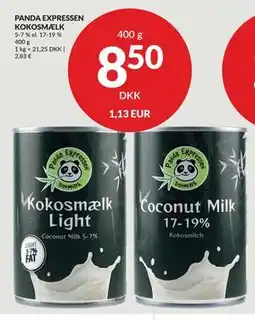 Nielsen's Discount PANDA EXPRESSEN KOKOSMÆLK tilbud