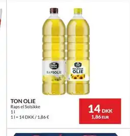 Nielsen's Discount TON OLIE tilbud