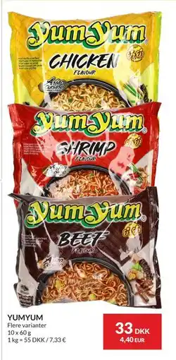 Nielsen's Discount YUMYUM tilbud