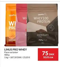 Nielsen's Discount LINUS PRO WHEY tilbud