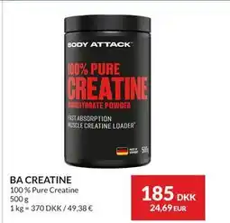 Nielsen's Discount BA CREATINE tilbud