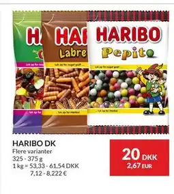 Nielsen's Discount HARIBO DK tilbud