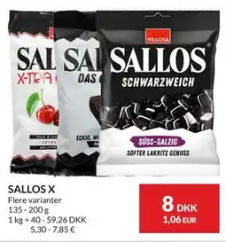 Nielsen's Discount SALLOS X tilbud