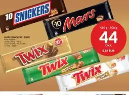 Nielsen's Discount MARS | SNICKERS | TWIX tilbud