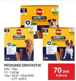 Nielsen's Discount PEDIGREE DENTASTIX tilbud