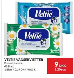 Nielsen's Discount VELTIE VÅDSERVIETTER tilbud