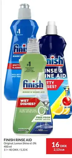 Nielsen's Discount FINISH RINSE AID tilbud
