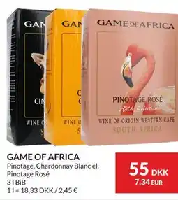 Nielsen's Discount GAME OF AFRICA tilbud