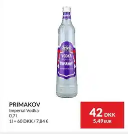 Nielsen's Discount PRIMAKOV tilbud