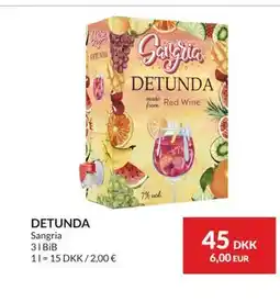 Nielsen's Discount DETUNDA tilbud
