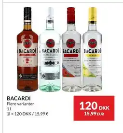 Nielsen's Discount BACARDI tilbud