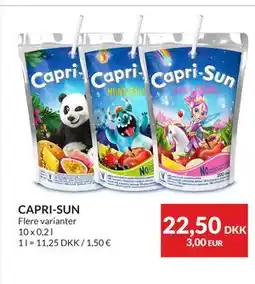 Nielsen's Discount CAPRI-SUN tilbud