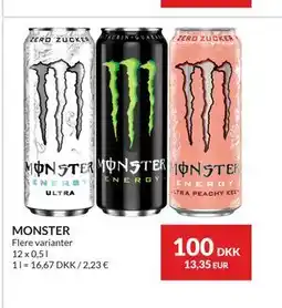 Nielsen's Discount MONSTER tilbud