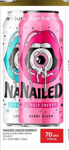 Nielsen's Discount NAILED LIQUID ENERGY tilbud