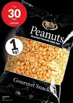 Nielsen's Discount OK SNACKS Peanuts tilbud