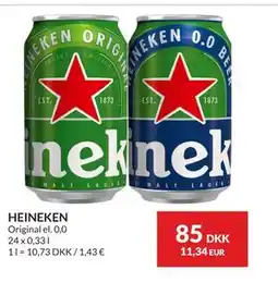 Nielsen's Discount HEINEKEN tilbud