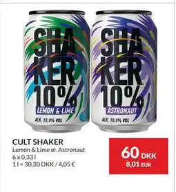 Nielsen's Discount CULT SHAKER tilbud