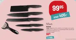 Kop & Kande Hâws knivset, 6 dele tilbud
