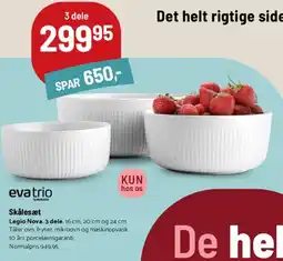 Kop & Kande Skålesæt Legio Nova (3 dele) tilbud
