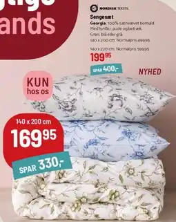 Kop & Kande Sengetøj Georgia (satinvævet bomuld) tilbud