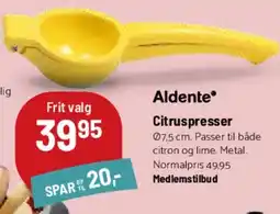 Kop & Kande Citruspresser tilbud