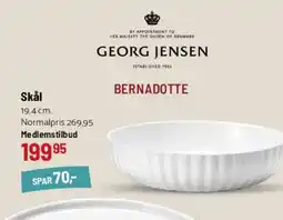 Kop & Kande Bernadotte Skål tilbud