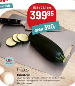 Kop & Kande Skærebræt (häus) tilbud