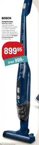 Kop & Kande BOSCH Stangstøvsuger tilbud