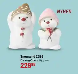 Kop & Kande Snemænd 2026 (Disa og Obert) tilbud