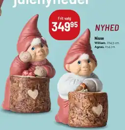 Kop & Kande Nisse (William / Agnes) tilbud
