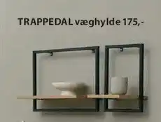 JYSK TRAPPEDAL væghylde tilbud