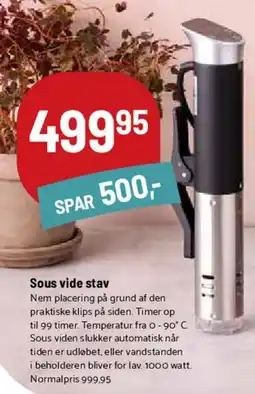 Kop & Kande Sous vide stav tilbud