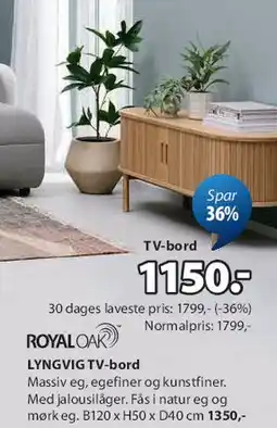 JYSK LYNGVIG TV-bord tilbud