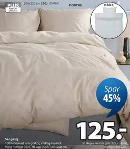 JYSK Sengetøj (DORTHE / DANA) tilbud