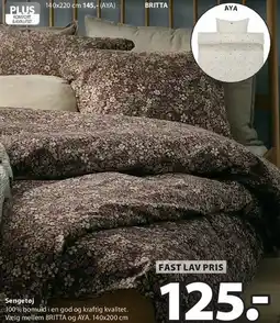 JYSK Sengetøj BRITTA / AYA tilbud