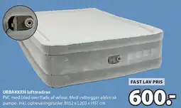 JYSK URBAKKEN luftmadras tilbud