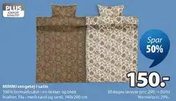 JYSK MIMMI sengetøj i satin tilbud