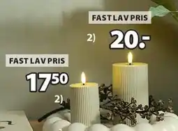 JYSK AKSEL LED bloklys tilbud