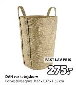 JYSK DAN vasketøjskurv tilbud