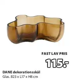 JYSK DANE dekorationsskål tilbud