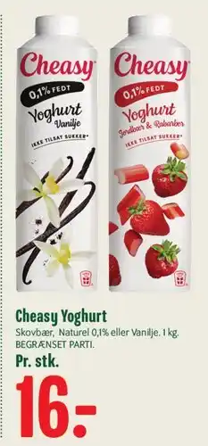 Min Købmand Cheasy Yoghurt tilbud
